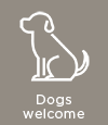Dogs welcome